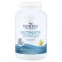 Nordic Naturals, Ultimate Omega, высокоэффективные омега-3 кислоты, со вкусом лимона, 1280 мг, 180 капсул (640 мг в 1 капсуле)