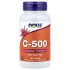 NOW Foods, C-500 с шиповником, 100 таблеток