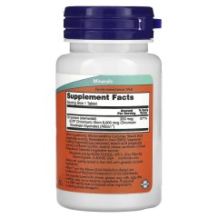 NOW Foods, GTF хром, 200 мкг, 100 таблеток