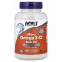 NOW Foods, Ультра омега-3, 600 ЭПК, 300 ДГК, 90 капсул из рыбьего желатина