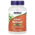 NOW Foods, Liver Refresh, Здоровье печени, 90 растительных капсул (30 порций)