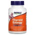 NOW Foods, Thyroid Energy, 90 растительных капсул (45 порций)