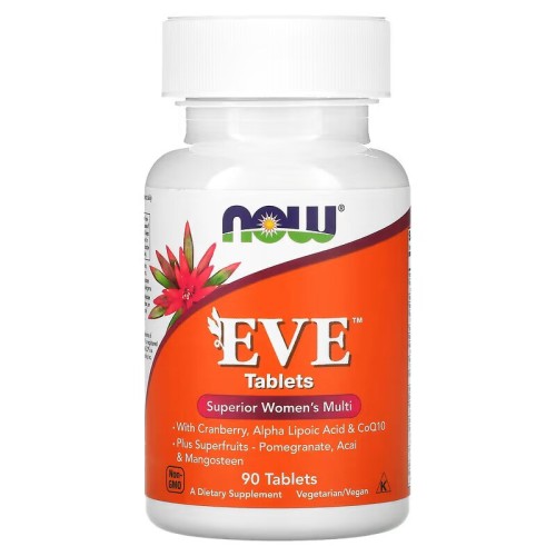 NOW Foods, Eve, Ева, улучшенные женские мультивитамины, 90 таблеток (30 порций)