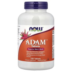 NOW Foods, Adam, улучшенные мультивитамины для мужчин, 120 таблеток