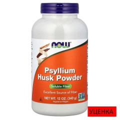 NOW Foods, порошок из шелухи семян подорожника, 340 г (12 унций)