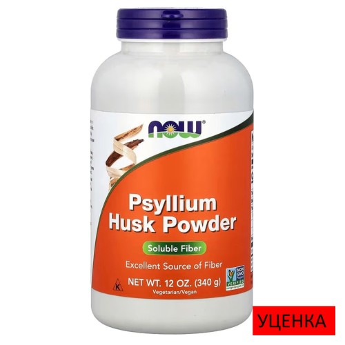 NOW Foods, порошок из шелухи семян подорожника, 340 г (12 унций)