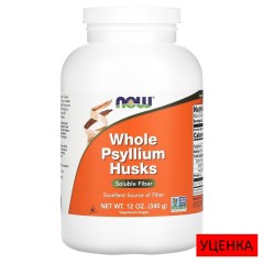 NOW Foods, шелуха семян подорожника, 340 г (12 унций)