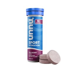 Nuun, Sport Hydration, напиток с шипучим электролитом, три ягоды, 10 таблеток
