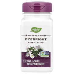 Nature's Way, Eyebright, очанка, смесь трав, 916 мг, 100 веганских капсул (50 порций)