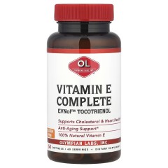 Olympian Labs, Комплекс с витамином Е, 60 капсул