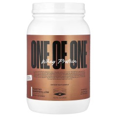 ONE OF ONE, сывороточный протеин, со вкусом обжаренного зефира, 908 г, 27 порций
