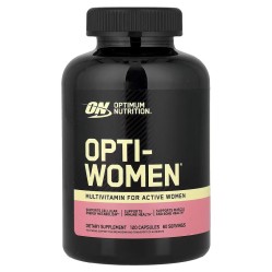 Optimum Nutrition, Opti-Women, мультивитаминная добавка для активных женщин, 120 капсул (60 порций)