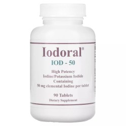 Optimox, Iodoral IOD 50, 50 мг, 90 делимых таблеток