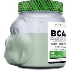 PrePrimal, Аминокислоты с разветвленной цепью, BCAA, вкус Great Ape (Зеленое яблоко), 482 г (45 порций)