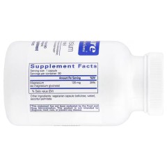 Pure Encapsulations, Глицинат магния, 90 капсул (120 мг в 1 капсуле)