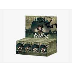 POP MART, Оригинальная фигурка SKULLPANDA серия The Ink Plum Blossom, 1 рандомная фигурка