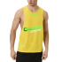 POLEZNOO, Мужская спортивная майка, желтая, размер XXL