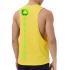POLEZNOO, Мужская спортивная майка, желтая, размер XXL