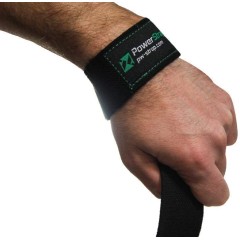 PowerStrap, Ремни для тяги (лямки), цвет черный, 2 шт