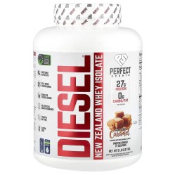 PERFECT Sports, Diesel, изолят сывороточного протеина, соленая карамель, 2,27 кг (75 порций)
