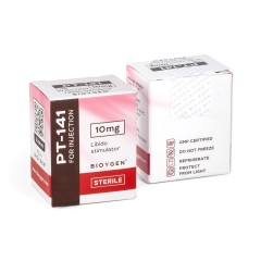 BIOYGEN, PT-141 (бремеланотид) для повышения либидо у женщин, 10 мг для инъекций