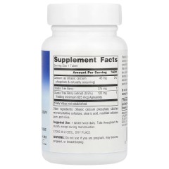 Planetary Herbals, Полный спектр, экстракт витекса, 500 мг, 60 таблеток