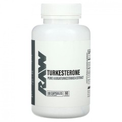 Raw Nutrition, Туркестерон, 500 мг, 60 капсул (60 порций)