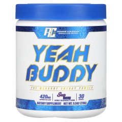 Ronnie Coleman, Signature Series, Yeah Buddy, энергетический порошок перед тренировкой, кислые ягоды, 270 г (9,5 унции)