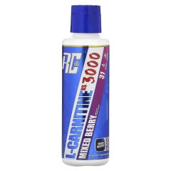 Ronnie Coleman, Vital Edition, L-карнитин XS 3000, ягодный микс, 473,28 мл (16 жидк. унц.)