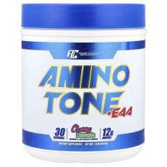 Ronnie Coleman, Signature Series, Amino Tone и EAA, Электролиты и гидратация с аминокислотами, вишневый лаймад, 553 г (30 порций)