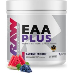Raw Nutrition, Essentials, EAA Plus, арбуз и виноград, 399 г, (30 порций)