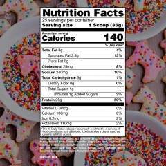 Raw Nutrition, Bum, Изолят сывороточного протеина, вкус Французское печенье с глазурью, 875 г, (25 порций)