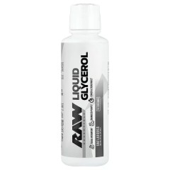Raw Nutrition, жидкий глицерин, без добавок, 473 мл (32 порции)