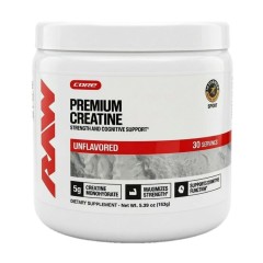 Raw Nutrition, Essentials, Моногидрат креатина, без добавок, 153 г (30 порций)