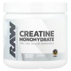 Raw Nutrition, Essentials, моногидрат креатина, без добавок, 150 г (5,29 унции)