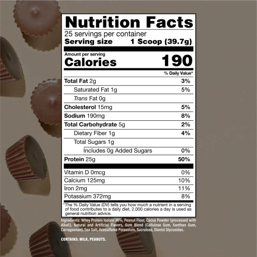 Raw Nutrition, Bum, изолят сывороточного протеина, вкус шоколадно арахисовой пасты, 992,5 г, 25 порций