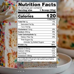 Raw Nutrition, Bum, Изолят сывороточного протеина, вкус Праздничный торт, 825 г, (25 порций)