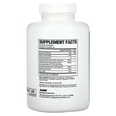 Raw Nutrition, Test, 240 капсул, (30 порций)