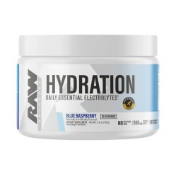 Raw Nutrition, Hydration, гидратация и электролиты, со вкусом голубой малины, 183 г (30 порций)