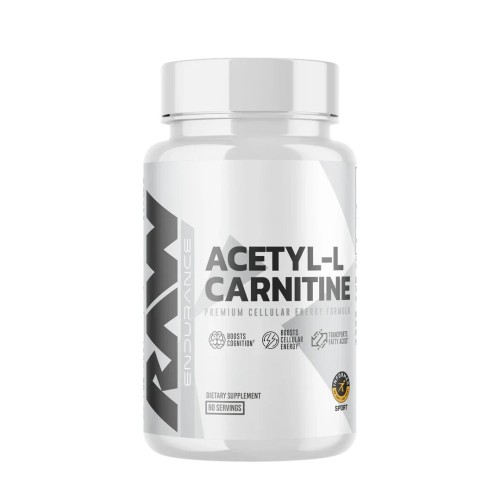 RAW Nutrition, Endurance, Acetyl L-Carnitine, 60 порций