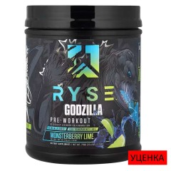 RYSE, Godzilla, предтренировочный комплекс, со вкусом ягод и лайма, 776 г