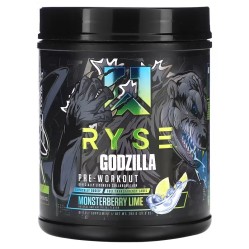 RYSE, Godzilla, предтренировочный комплекс, со вкусом ягод монстеры и лайма, 768 г