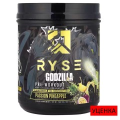 RYSE, Godzilla, предтренировочный комплекс, со вкусом маракуйи и ананаса, 714 г