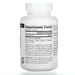 Source Naturals, Альфа-липоевая кислота, 600 мг, 60 капсул