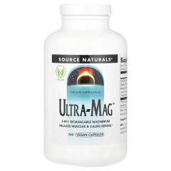 Source Naturals, Ultra-Mag , 360 веганских капсул, (120 порций)