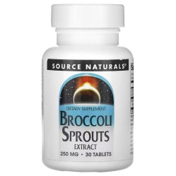 Source Naturals, экстракт ростков брокколи, 30 таблеток (15 порций)