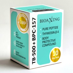 Bioaxing, пептид, TB-500 + BPC-157, 10 мг (5 мг + 5 мг)