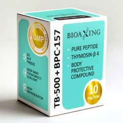 Bioaxing, пептид, TB-500 + BPC-157, 10 мг (5 мг + 5 мг)