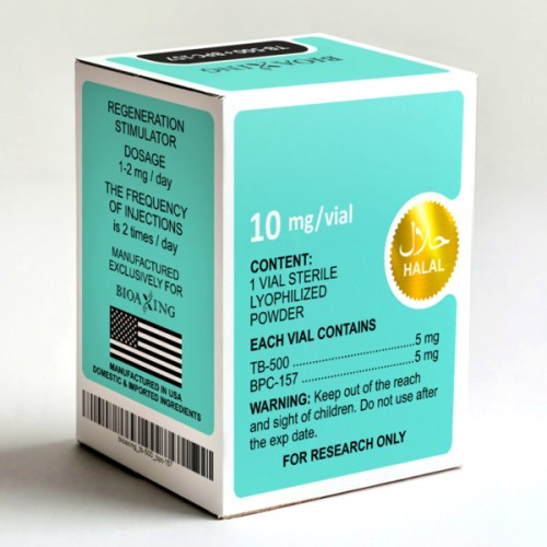 Bioaxing, пептид, TB-500 + BPC-157, 10 мг (5 мг + 5 мг)