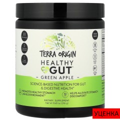Terra Origin, Healthy Gut, зеленое яблоко, 246 г (30 порций)